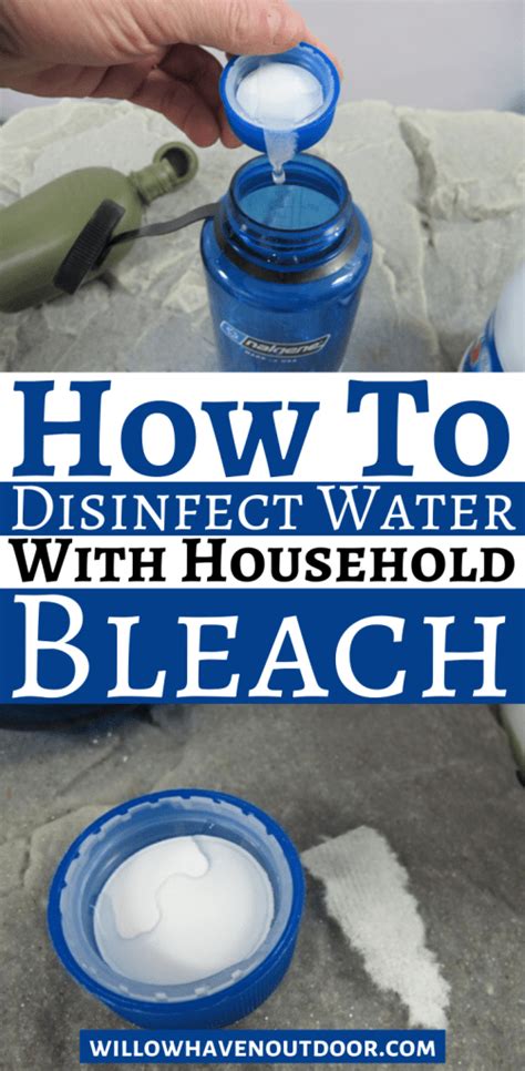 advantages of well water|how much bleach to disinfect well.